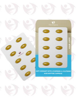 Anti-Oxidant with Lycopene & L-Glutamic Acid Softgel Capsule