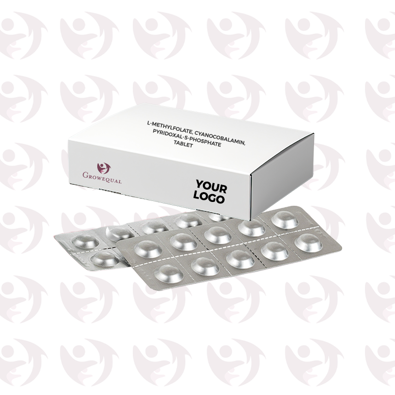 L-Methylfolate, Cyanocobalamin, Pyridoxal-5-Phosphate Tablet