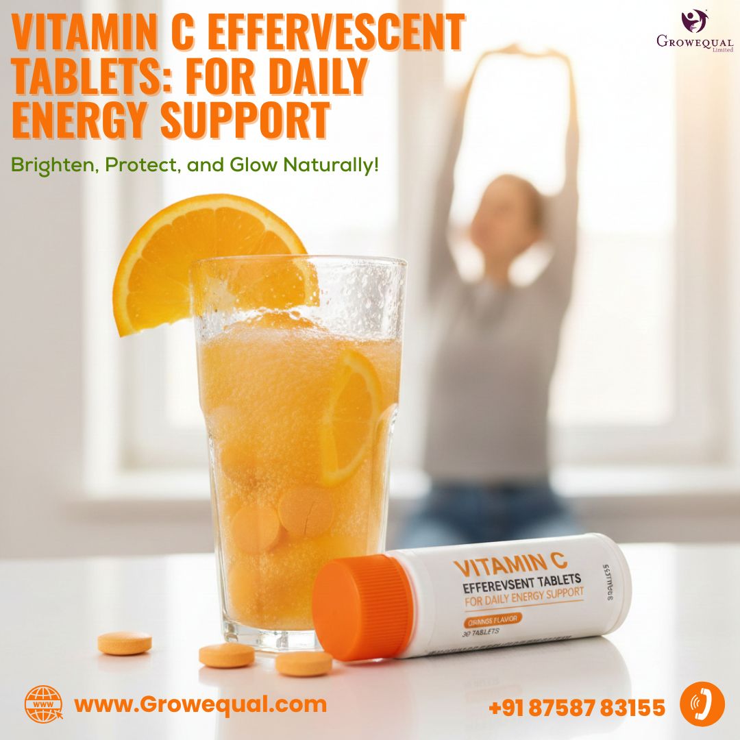 Vitamin C Effervescent Tablets for Daily Energy Support India