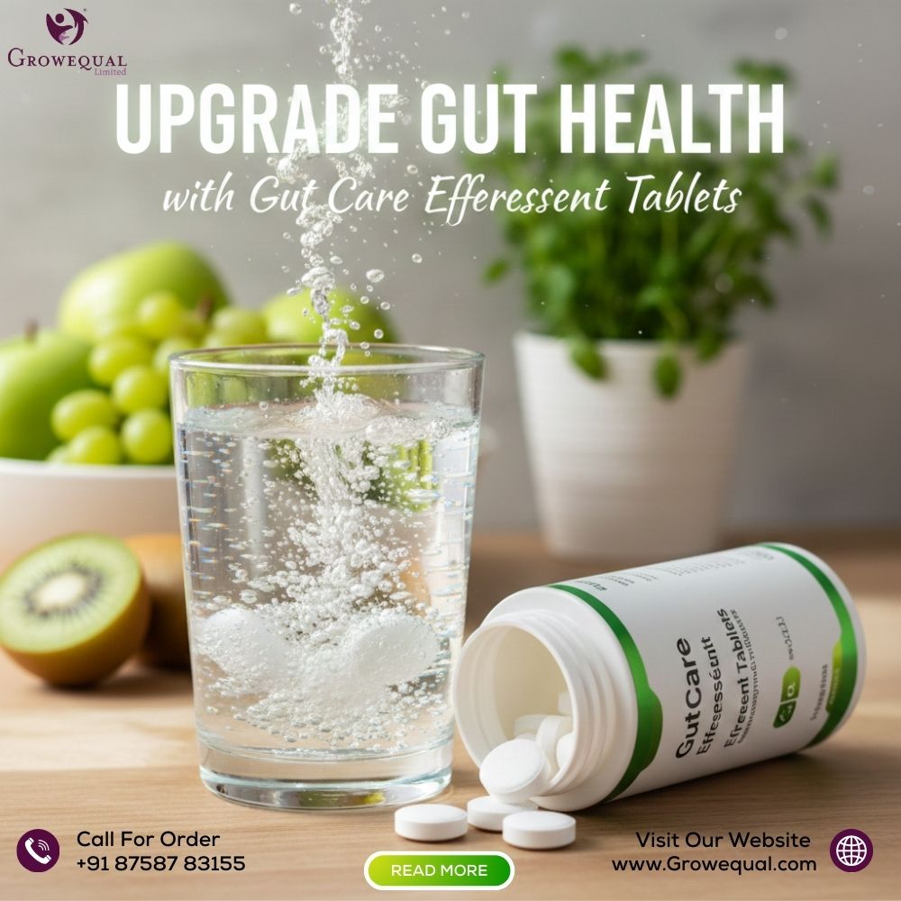 Upgrade Your Gut Health with Gut Care Effervescent Tablets