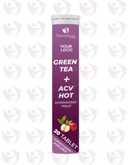 Green Tea + ACV Hot Effervescent Tablet Manufacturer in India