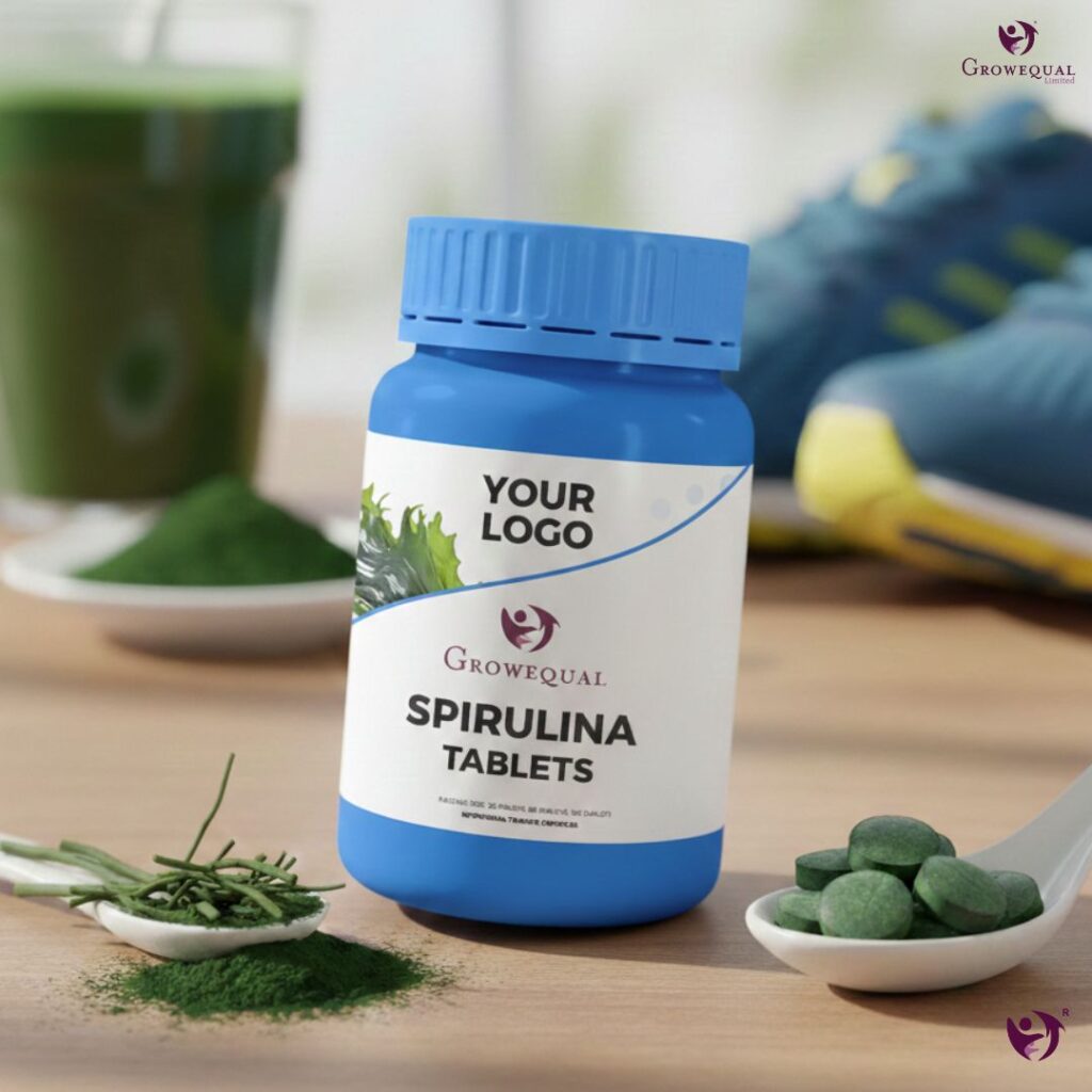 Spirulina Tablets for Energy Boost and Daily Vitality